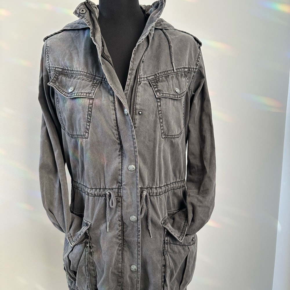 Aritiza Talula Tropper Jacket Charcoal